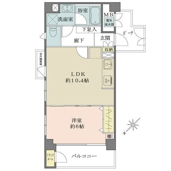 ネバーランド荻窪アヴァンセ 間取図