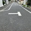 世田谷区奥沢７丁目 前面道路（南東側）