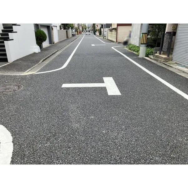 世田谷区奥沢７丁目 前面道路（南東側）