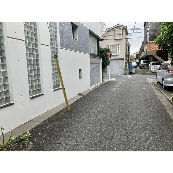 世田谷区奥沢７丁目 前面道路（南西側）