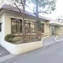 ローレルハイツ北天満２号棟 敷地内西側の集会室です