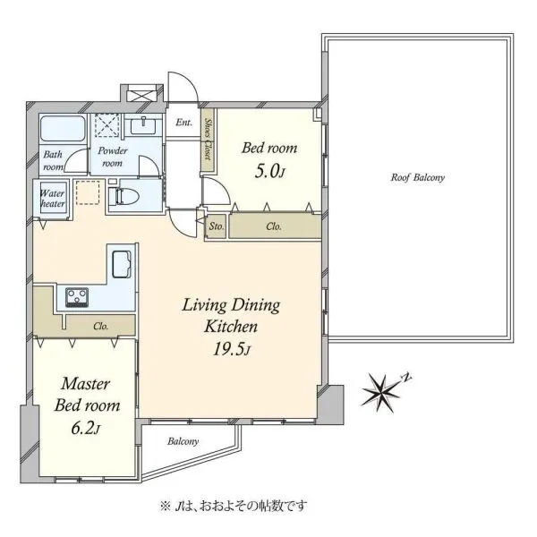 パレ二子玉川 間取図