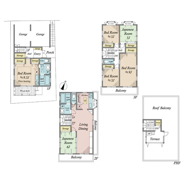 板橋区徳丸４丁目 間取図