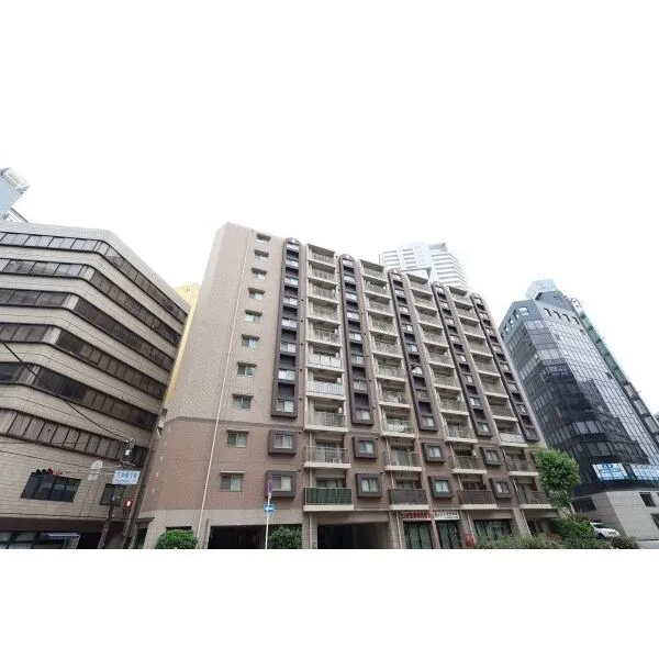 イトーピア中之島パークサイド 地上11階建ての建物外観です。