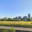 グランシーナ多摩川 住戸からの開放的な眺望。