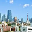 コートヒルズ広尾南 眺望（北東向き）・ズーム有り(撮影年月：2026年09月)