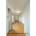 プリムローズ根岸ビーフォート 明るい窓面と一直線の間取りで開放感ある11.4帖LDK、家具配置もしやすい快適空間　※家具消し加工済