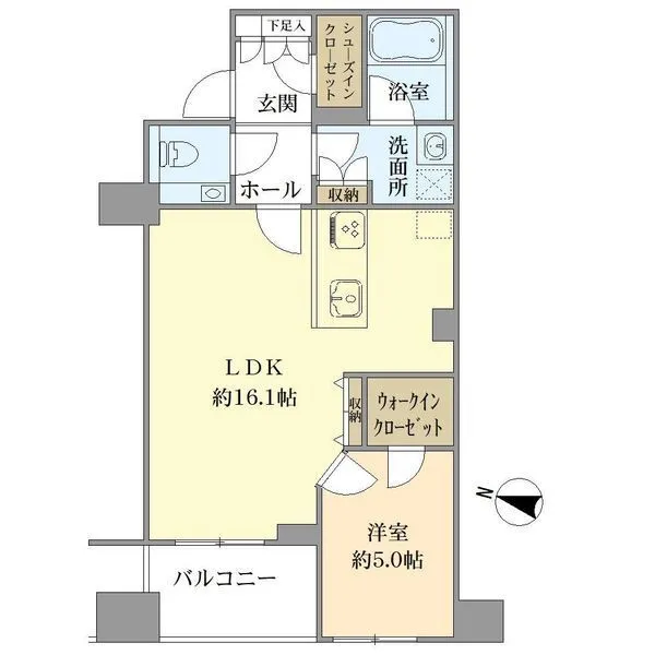 ディアナガーデン広尾 間取図