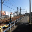西尾市鳥羽町十三新田 三河鳥羽駅周辺の写真です。（駅）まで約800m（徒歩10分）