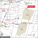 府中市新町２丁目 現地周辺図