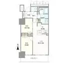 プレミストタワー靭本町 間取図