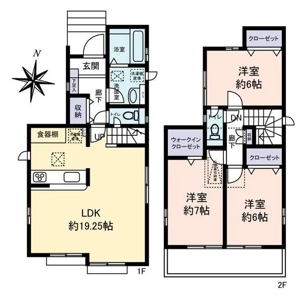 葛飾区水元５丁目 間取図