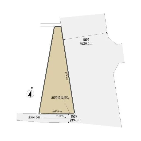 横浜市磯子区上中里町 区画図