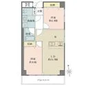 朝日プラザ王子 間取図