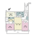 ライオンズヒルズ津田沼弐番館 間取図