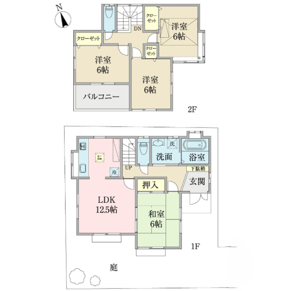 さいたま市南区大字太田窪 間取図