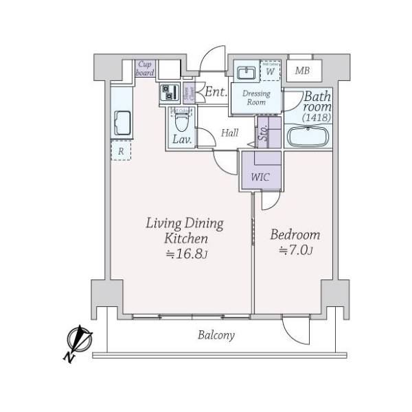 ミュゼ表参道 間取図