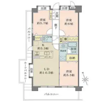 間取図