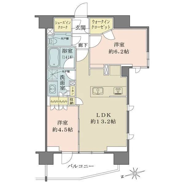 グランレ・ジェイド御茶ノ水 間取図
