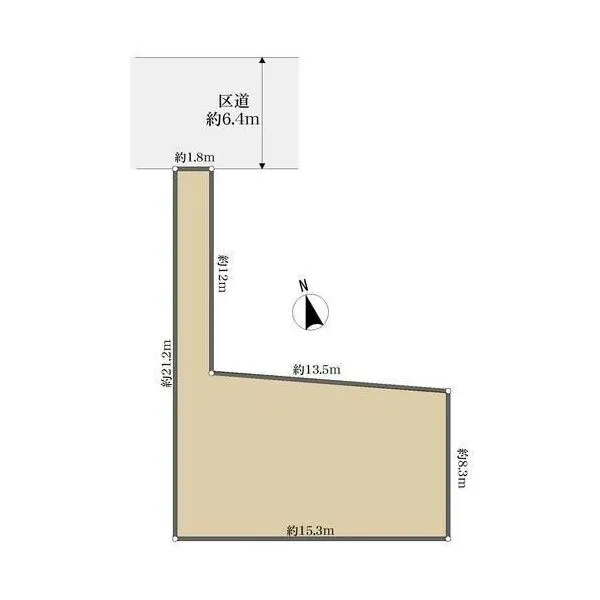 板橋区大谷口北町 間取図