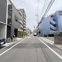 板橋区大谷口北町 前面道路（物件：右手）