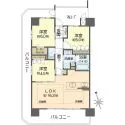 サンメゾンなかもず駅前II 間取図