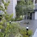 サンメゾンなかもず駅前II アプローチ