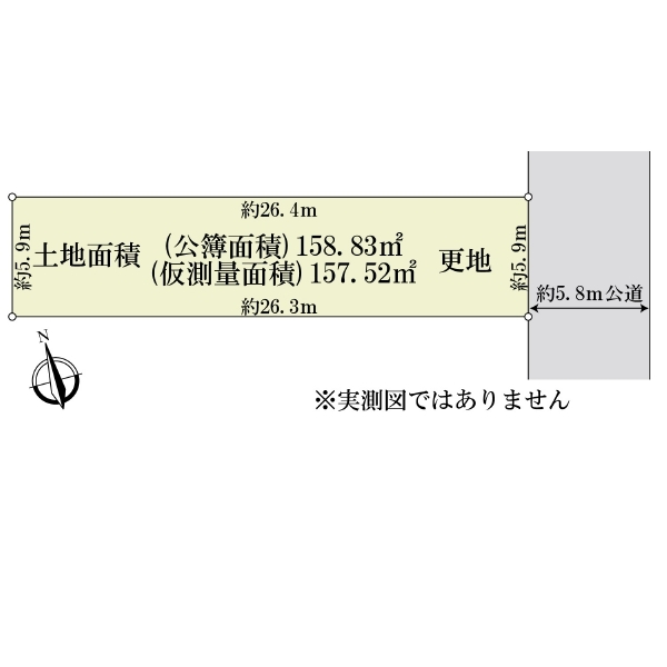 京都市東山区鞘町通五条下る２丁目大阪町 区画図