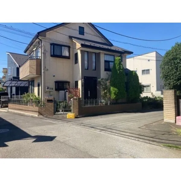 立川市砂川町2丁目 現地位置指定道路入り口になります。