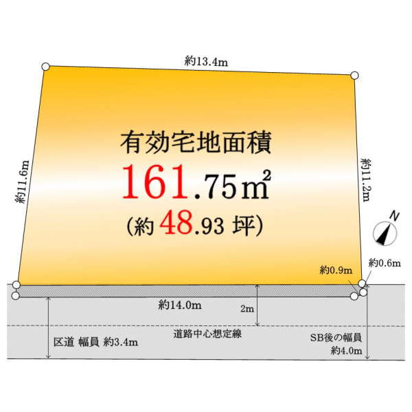 世田谷区若林３丁目 区画図