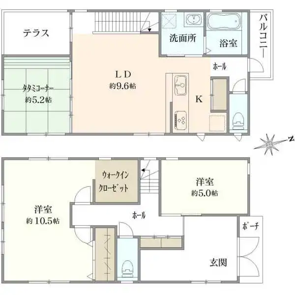 柏市新富町２丁目 間取図