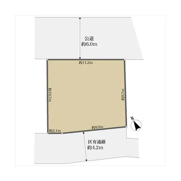 練馬区下石神井６丁目 間取図