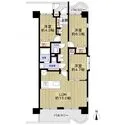 レインボー那古野 間取図