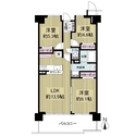 グランドール北大阪 間取図