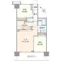 クリオ柏 間取図