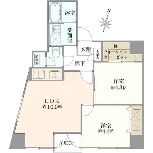 ライオンズ三田 間取図