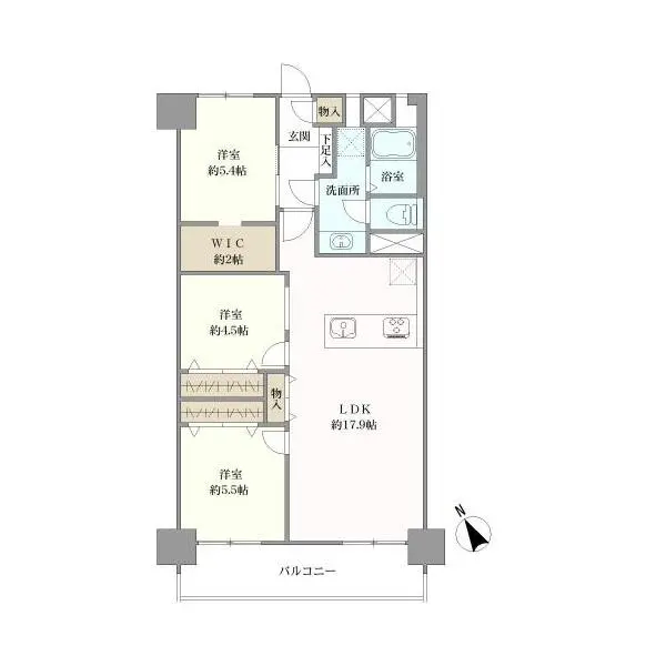 メトロコープ第１豊洲 間取図