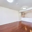 グランドメゾンたまプラーザ　エアーズハウス リビングダイニングにて温水式床暖房ございます。CGで作成したリフォームイメージです。