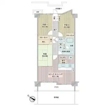 戸建感覚で使える1階住戸