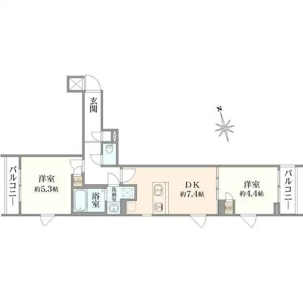 ビバリーホームズ西台ＩＩＩ 間取図