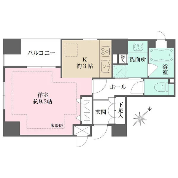 渋谷神山町レジデンス 間取図