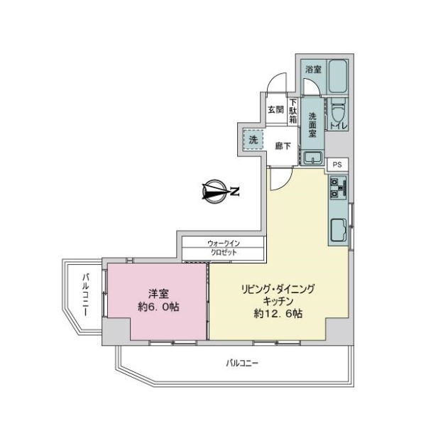 マンション第2木場 間取図