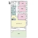 ライオンズマンション溝の口 間取図