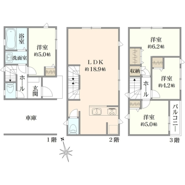 さいたま市南区根岸３丁目 間取図