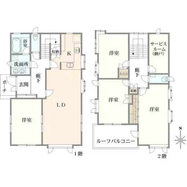 川崎市川崎区大島３丁目 間取図