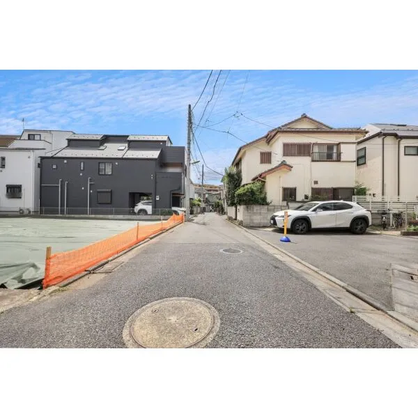 世田谷区船橋５丁目 南西側通路と私道約4.0m
