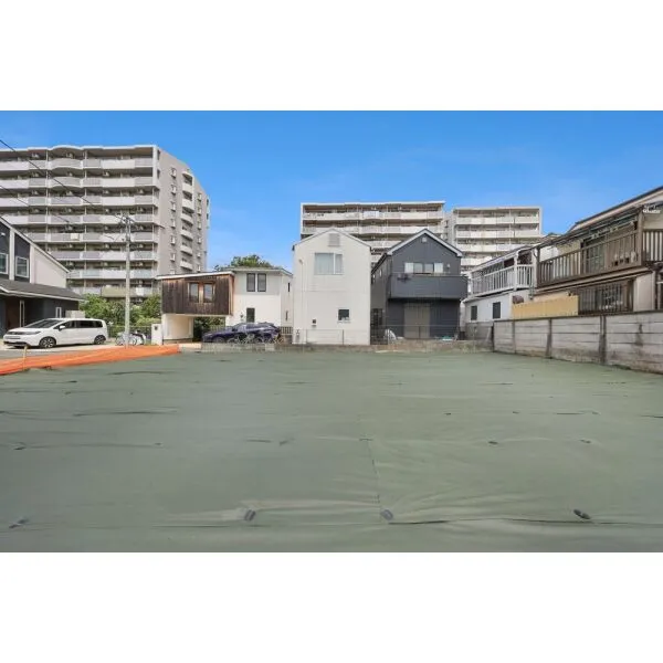 世田谷区船橋５丁目 敷地内南東側からの現地