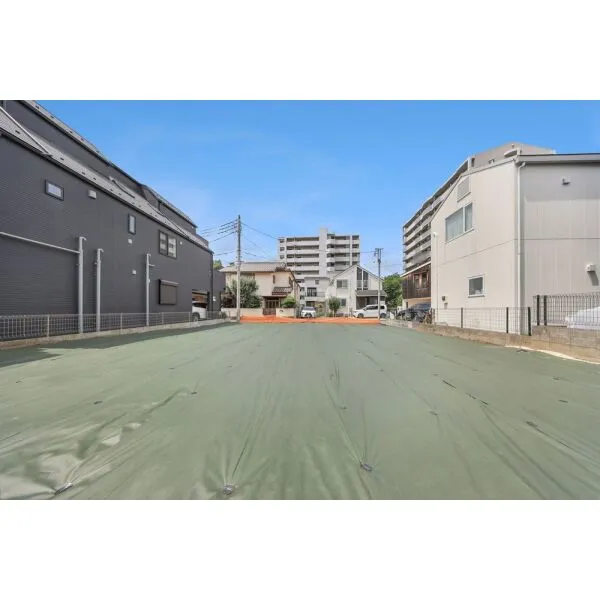 世田谷区船橋５丁目 敷地内北東側からの現地