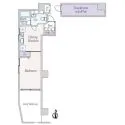 ライオンズマンション広尾第２ 間取図