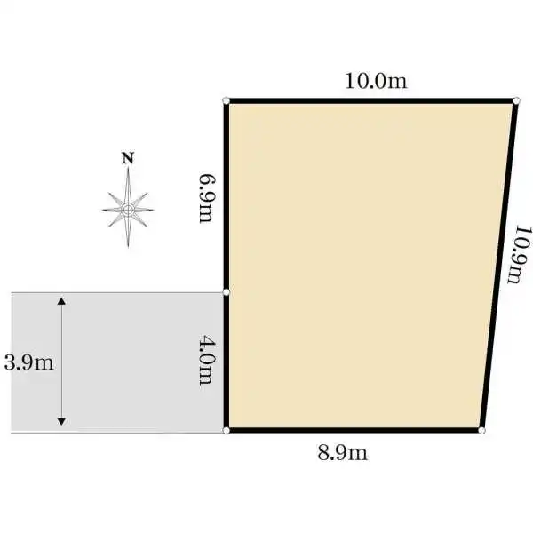 練馬区谷原2丁目 間取図